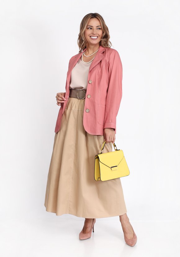 Юбка на кокетке расклешенная к низу шир.  580, рис. 7