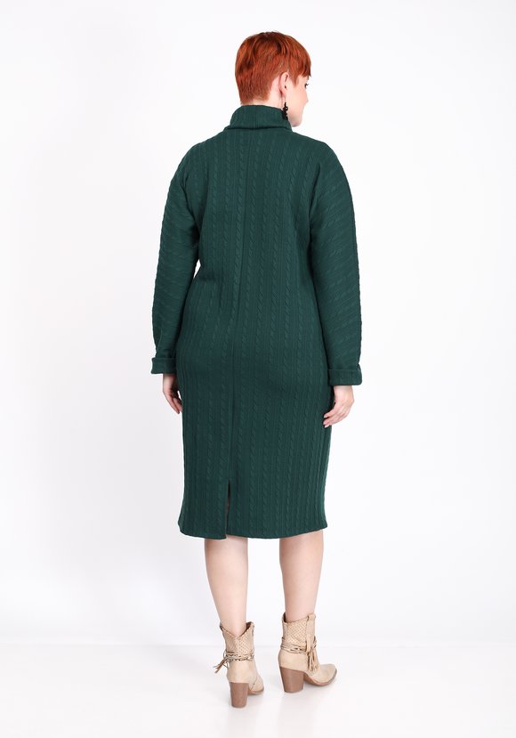 Платье свободного силуэта с воротником шир.  580, рис. 8