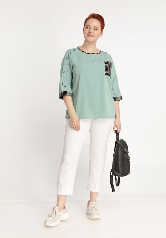 Блуза Замечательная идея шир.  580, рис. 1