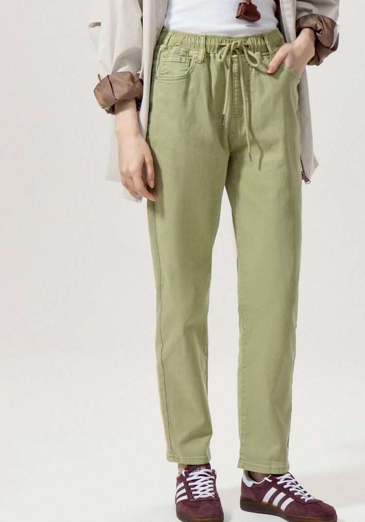 Джинсы с резинкой по поясу шир.  750, рис. 30