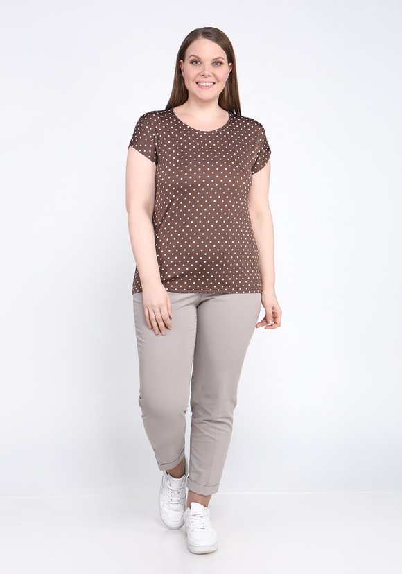 Блуза Универсальная красота шир.  580, рис. 5