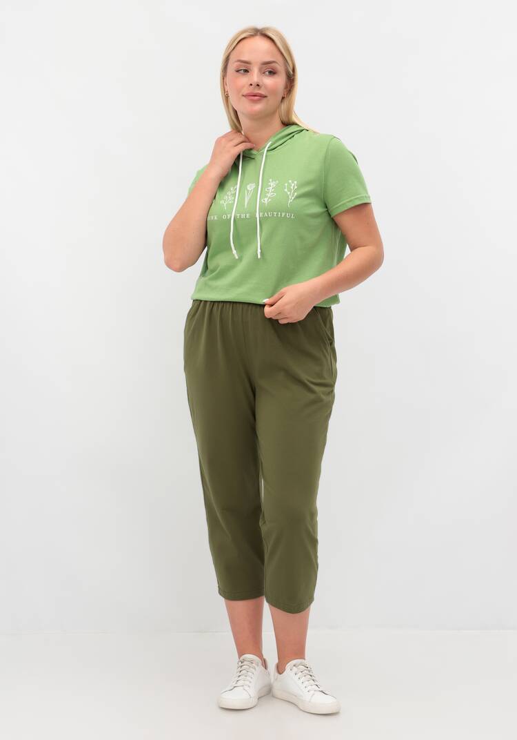 Брюки с кулиской длиной 7/8 шир.  750, рис. 31