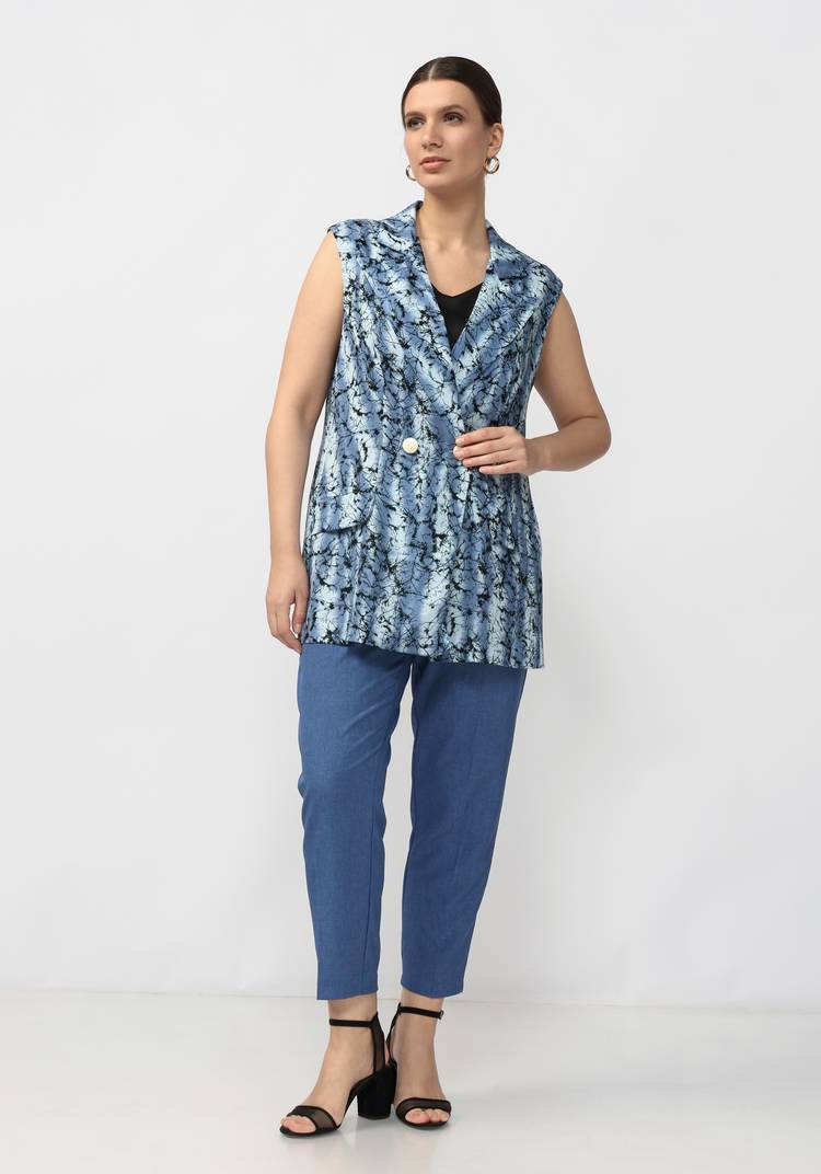 Жилет двубортный Полет шир.  750, рис. 18