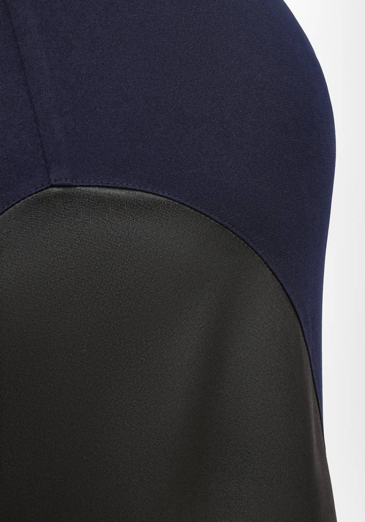 Юбка-карандаш из комбинированной ткани шир.  750, рис. 4