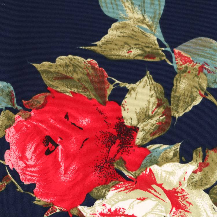 Платье с круглым вырезом и цветочным принтом шир.  750, рис. 8