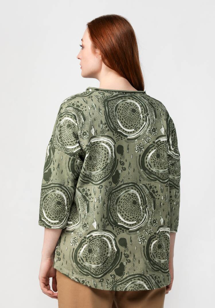 Джемпер с оригинальным орнаментом Моника шир.  750, рис. 3