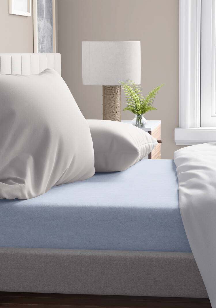 Простыня сатин однотонная шир.  750, рис. 6