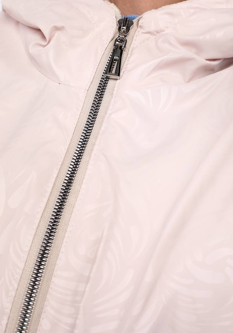 Куртка с капюшоном на подкладке из эко-меха шир.  750, рис. 4