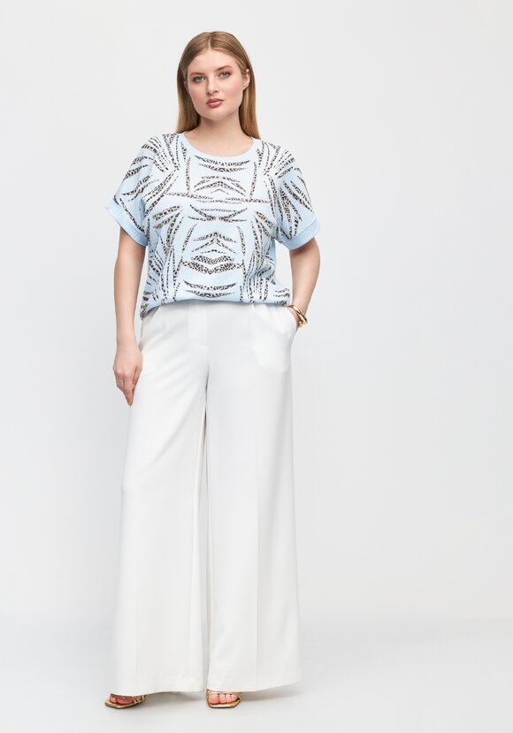 Блуза Стремительный взгляд шир.  580, рис. 7