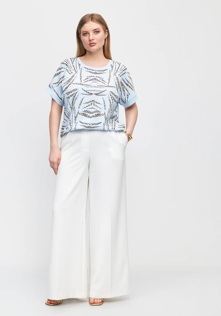 Блуза Стремительный взгляд шир.  750, рис. 7