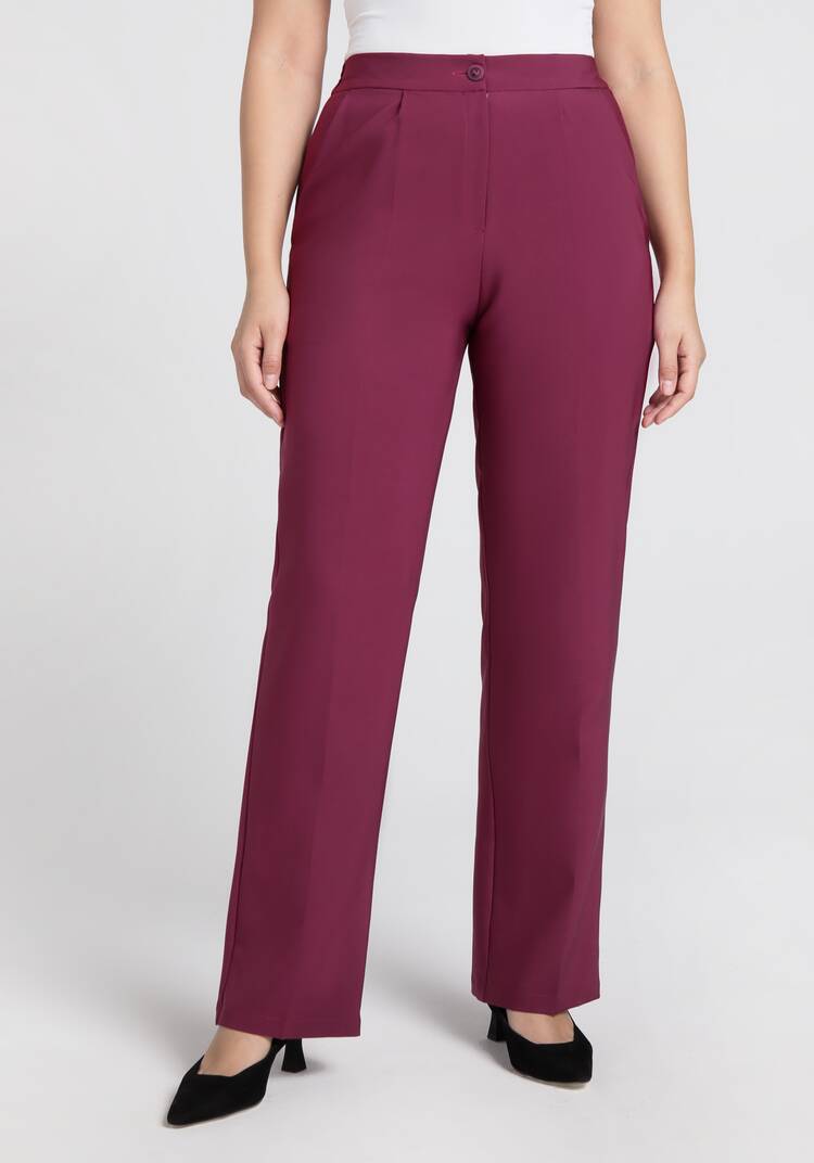 Брюки классика прямые от бедра шир.  750, рис. 28