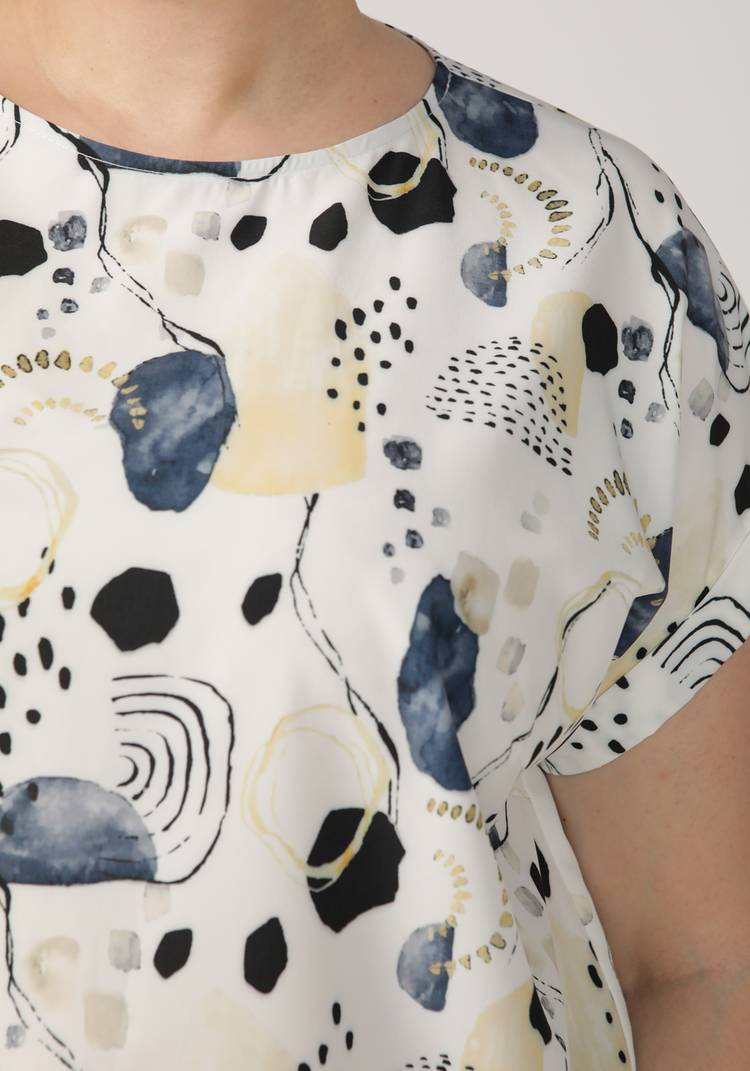 Блуза Невероятное сияние шир.  750, рис. 8