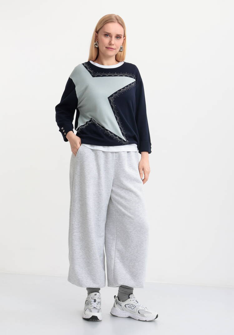 Джемпер Галактика на плечах шир.  750, рис. 34