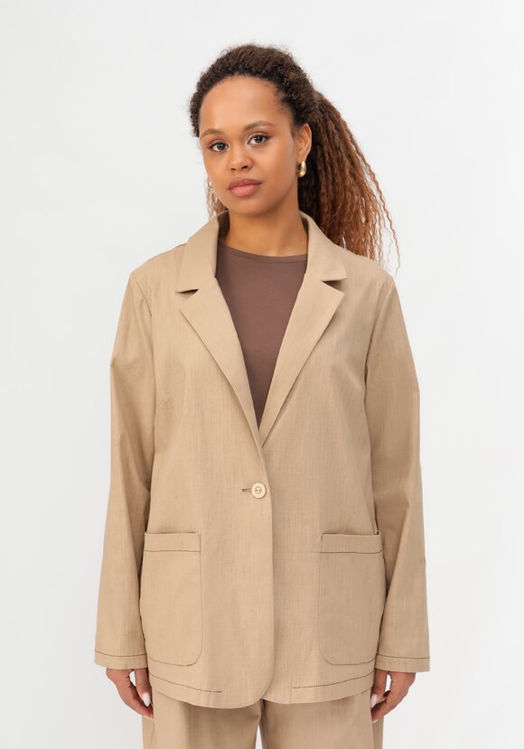 Пиджак изо льна однобортный шир.  580, рис. 11