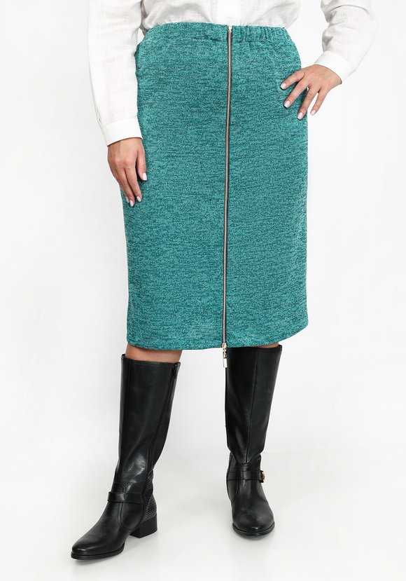 Юбка прямая на молнии шир.  580, рис. 16