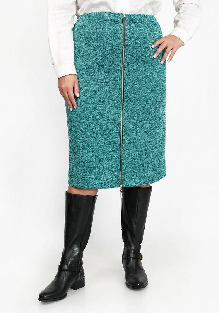 Юбка прямая на молнии шир.  750, рис. 16