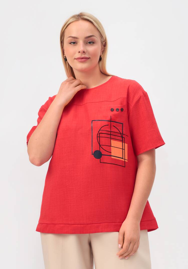 Блуза Николетт шир.  750, рис. 11