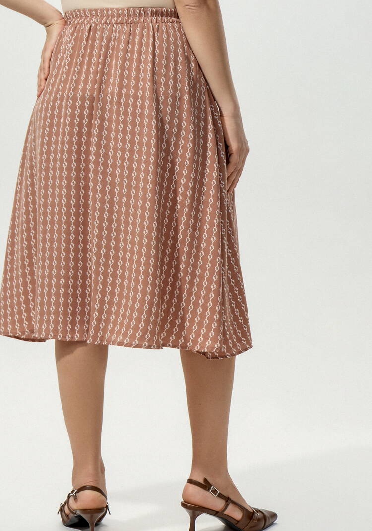 Юбка с принтом на запах шир.  750, рис. 3