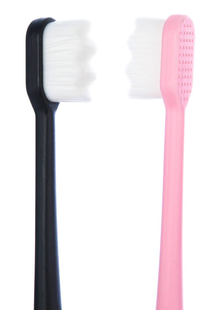 Набор зубных щеток с ребристой щетиной 4 в 1 шир.  750, рис. 5