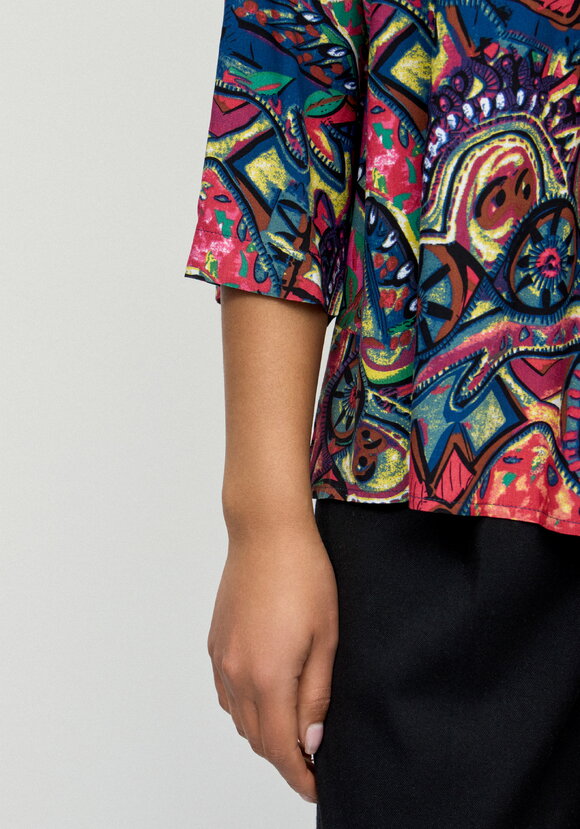 Блуза Мозайка нежности шир.  580, рис. 14