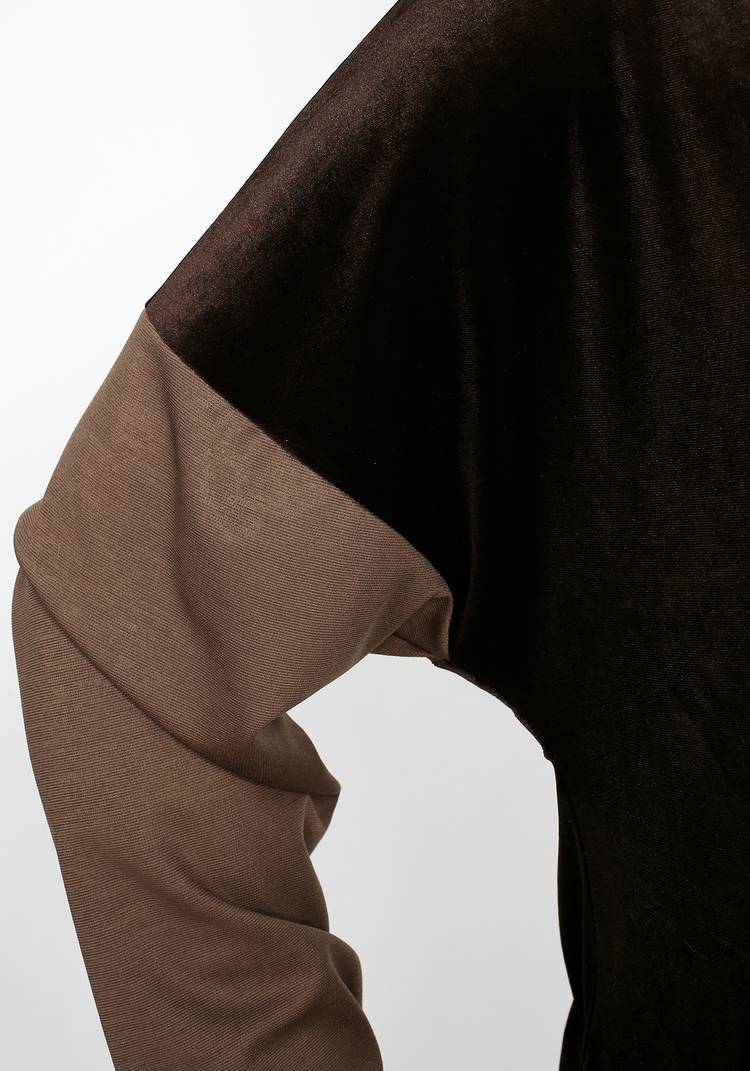 Худи из бархата с капюшоном шир.  750, рис. 8