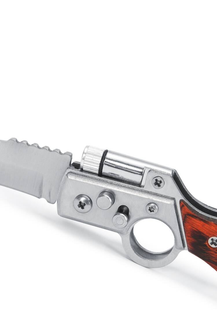 Нож складной с фонариком шир.  750, рис. 4