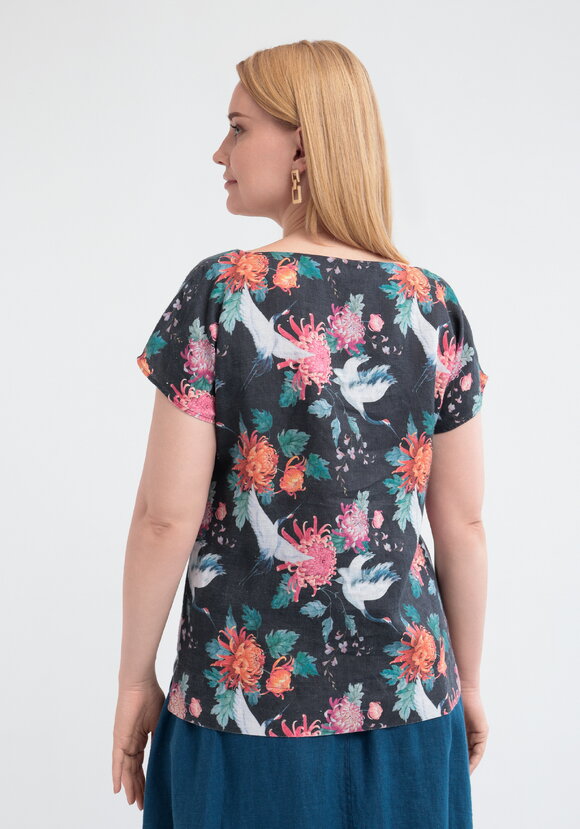 Блуза Нинель шир.  580, рис. 15