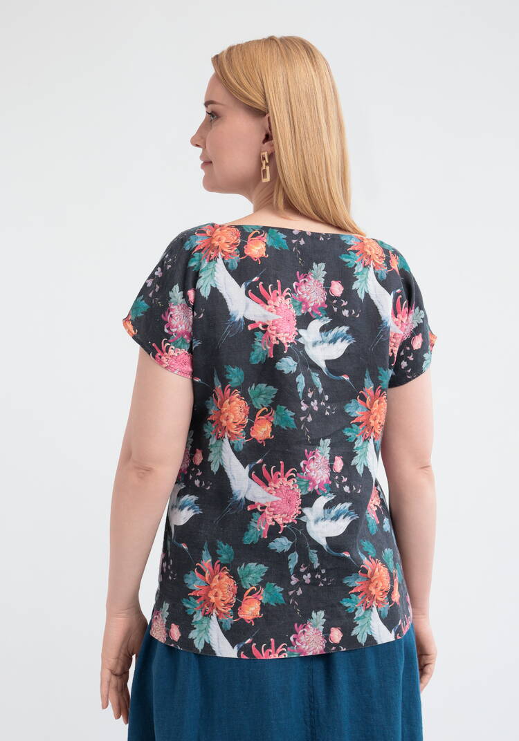 Блуза Нинель шир.  750, рис. 15