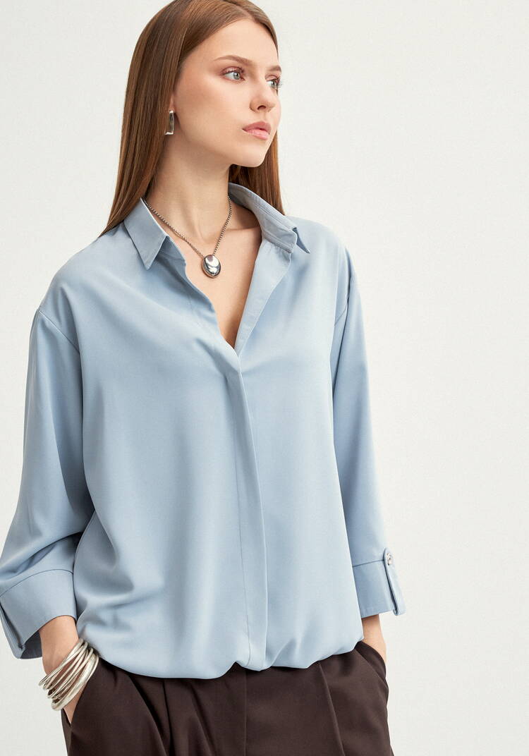 Блуза Анaбель шир.  750, рис. 16