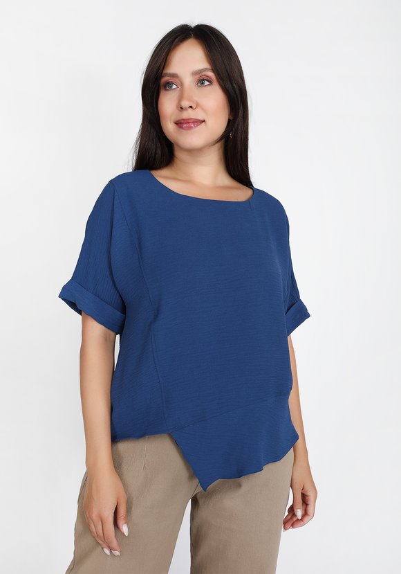 Блуза Стильная дама шир.  580, рис. 9