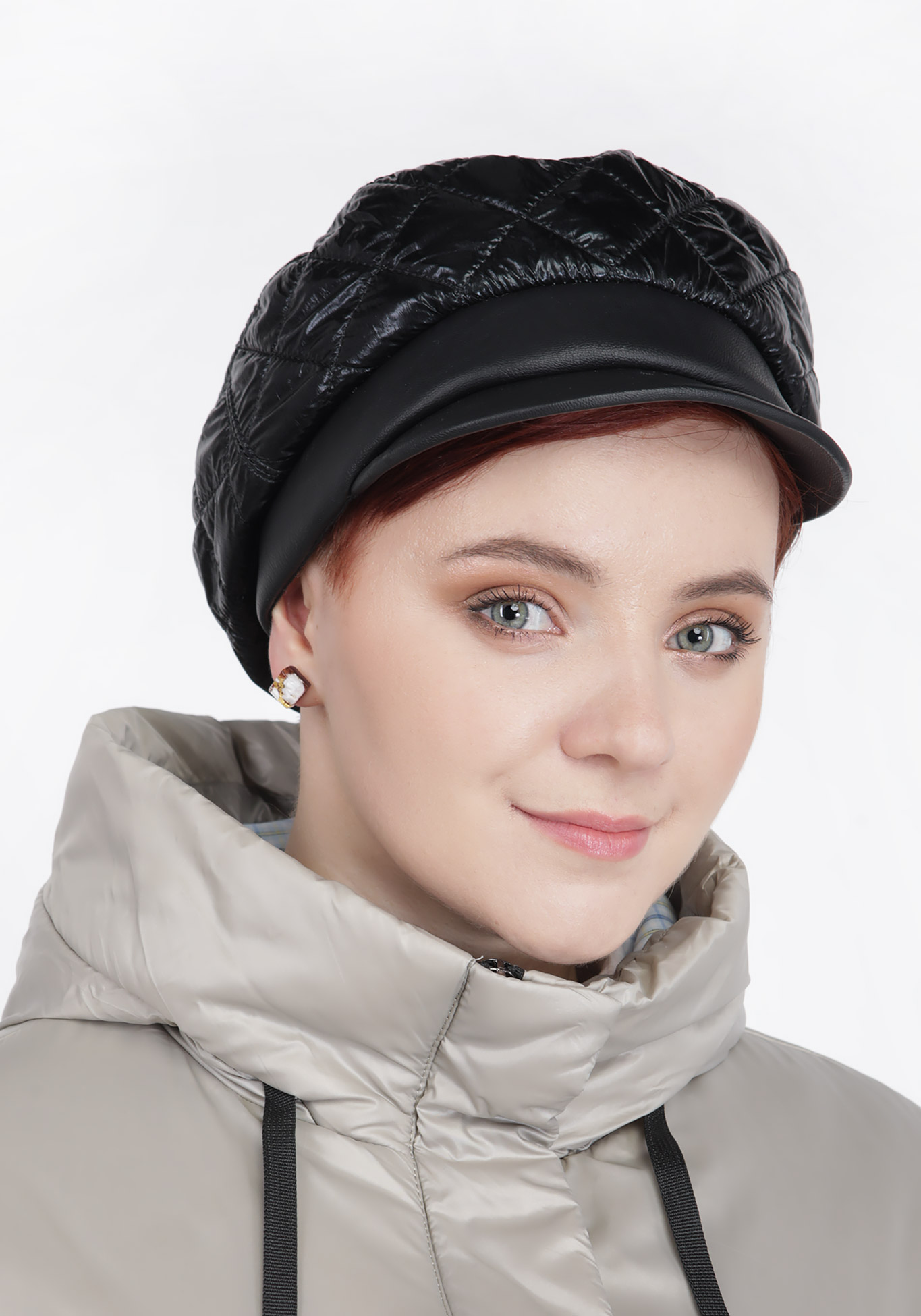 

Кепка стеганая, Черный