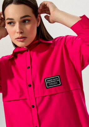 Рубашка с патами на рукаве Джоан