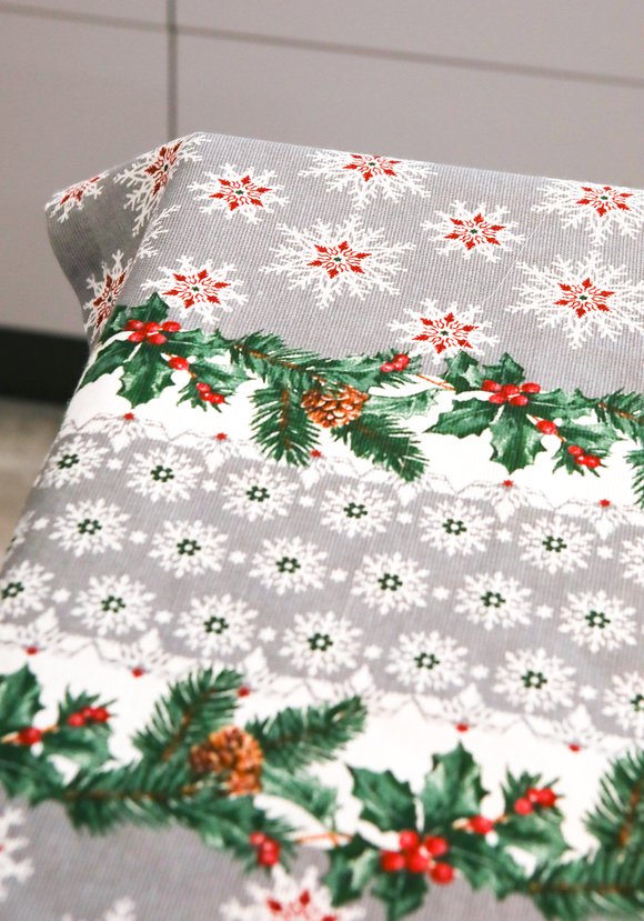 Скатерть с пропиткой Новогодняя шир.  580, рис. 11