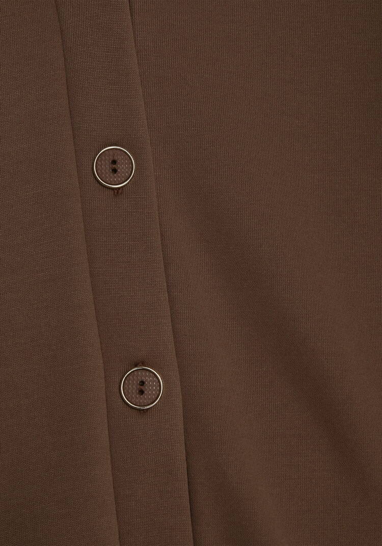 Кардиган на пуговицах утепленный шир.  750, рис. 14