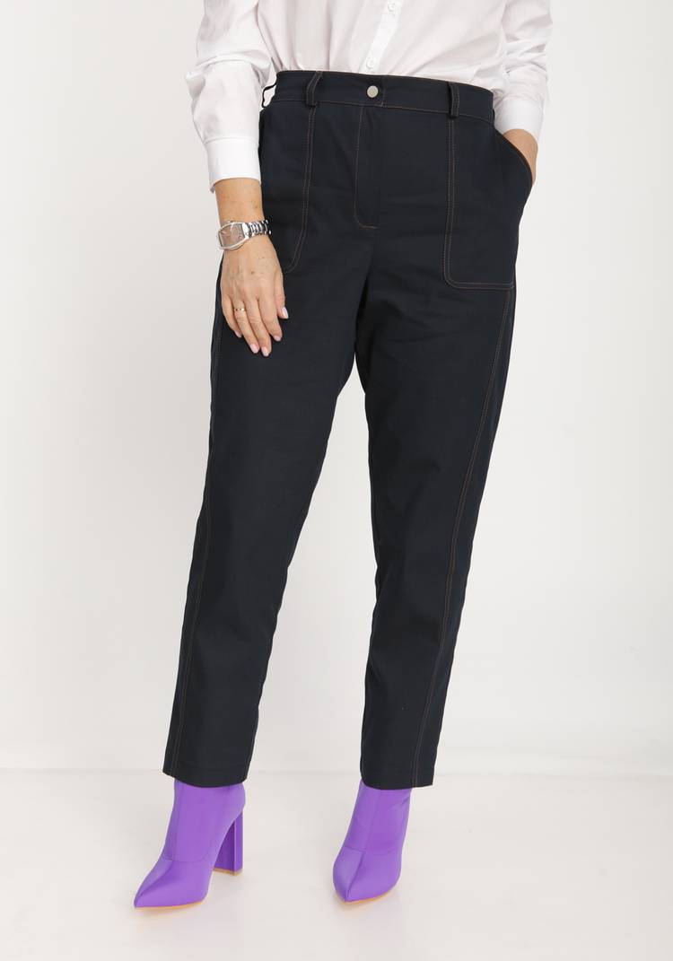 Брюки с вертикальным подрезом шир.  750, рис. 4