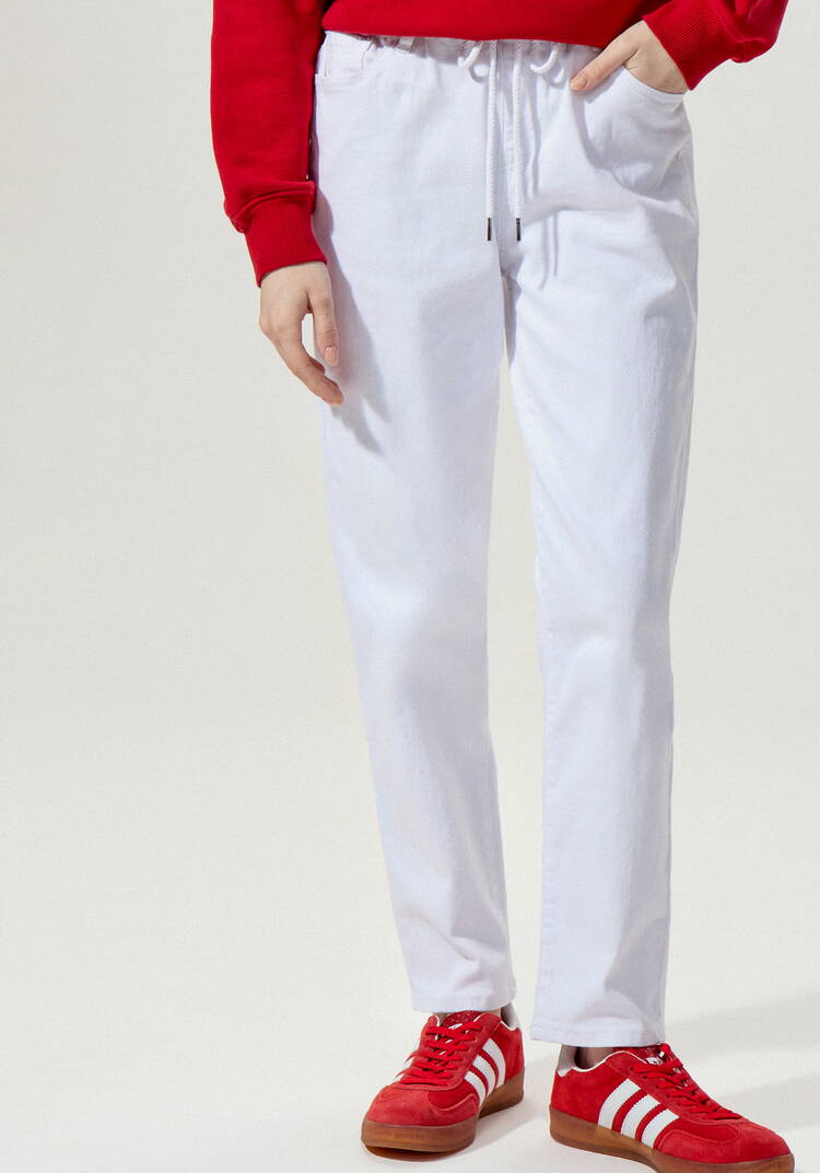 Джинсы с резинкой по поясу шир.  750, рис. 15