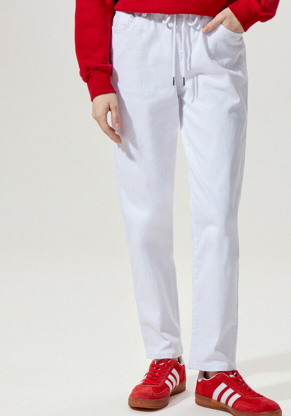 Джинсы с резинкой по поясу шир.  580, рис. 15