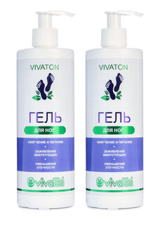Гель для ног с лечебным эффектом, 2 шт.