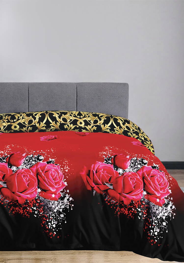 Покрывало двухстороннее Империя роз шир.  750, рис. 1