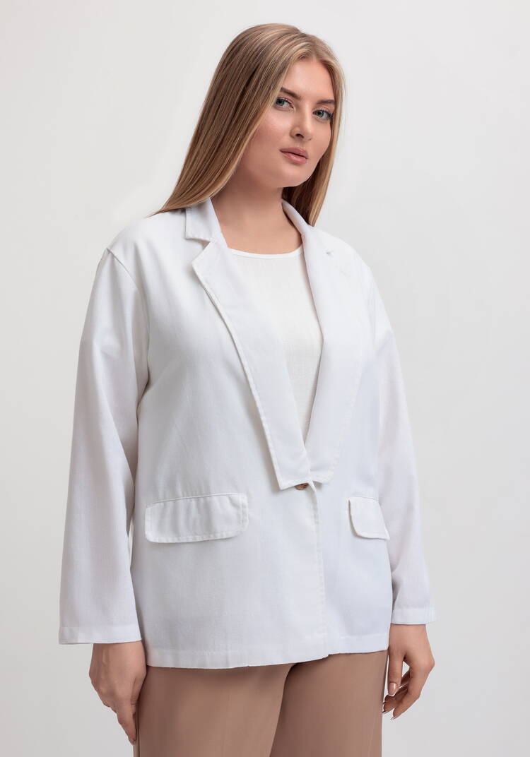 Пиджак прямого кроя с карманами шир.  750, рис. 10