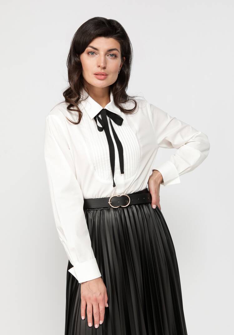 Блузка из хлопка с декором шир.  750, рис. 9