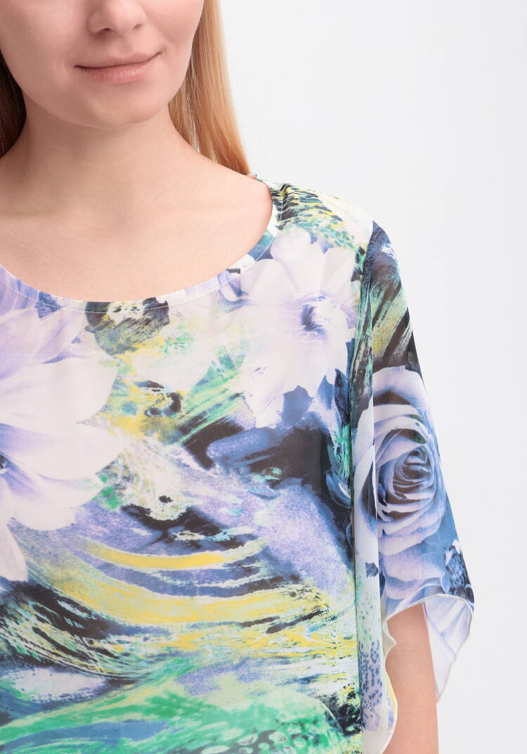 Туника с удлиненными уголками по низу шир.  750, рис. 10