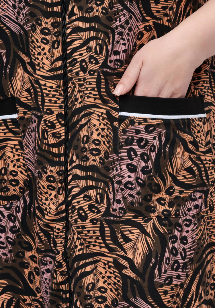 Халат Тропический рай шир.  750, рис. 10