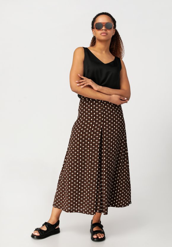 Юбка-брюки Интересный образ шир.  580, рис. 8