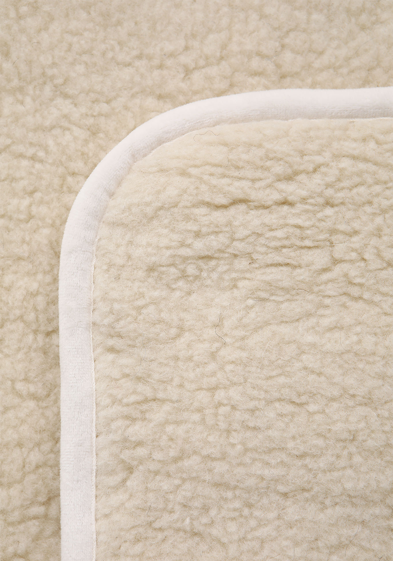 Одеяло из шерсти овечьей Alwero, цвет сизый - фото 7