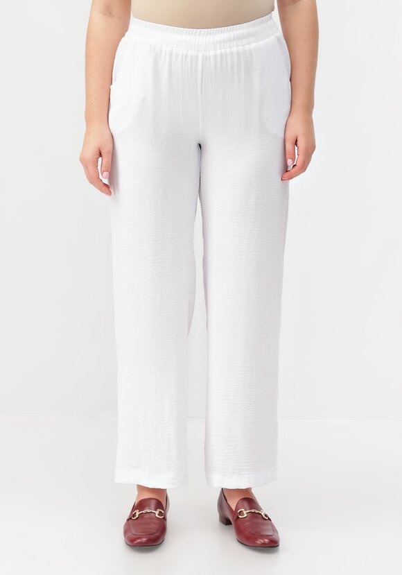 Брюки палаццо на резинке шир.  580, рис. 13