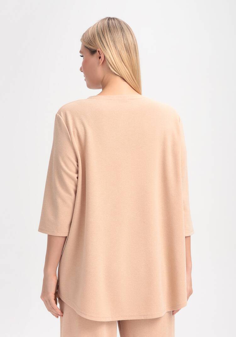 Туника с люрексом и декором из страз шир.  750, рис. 27