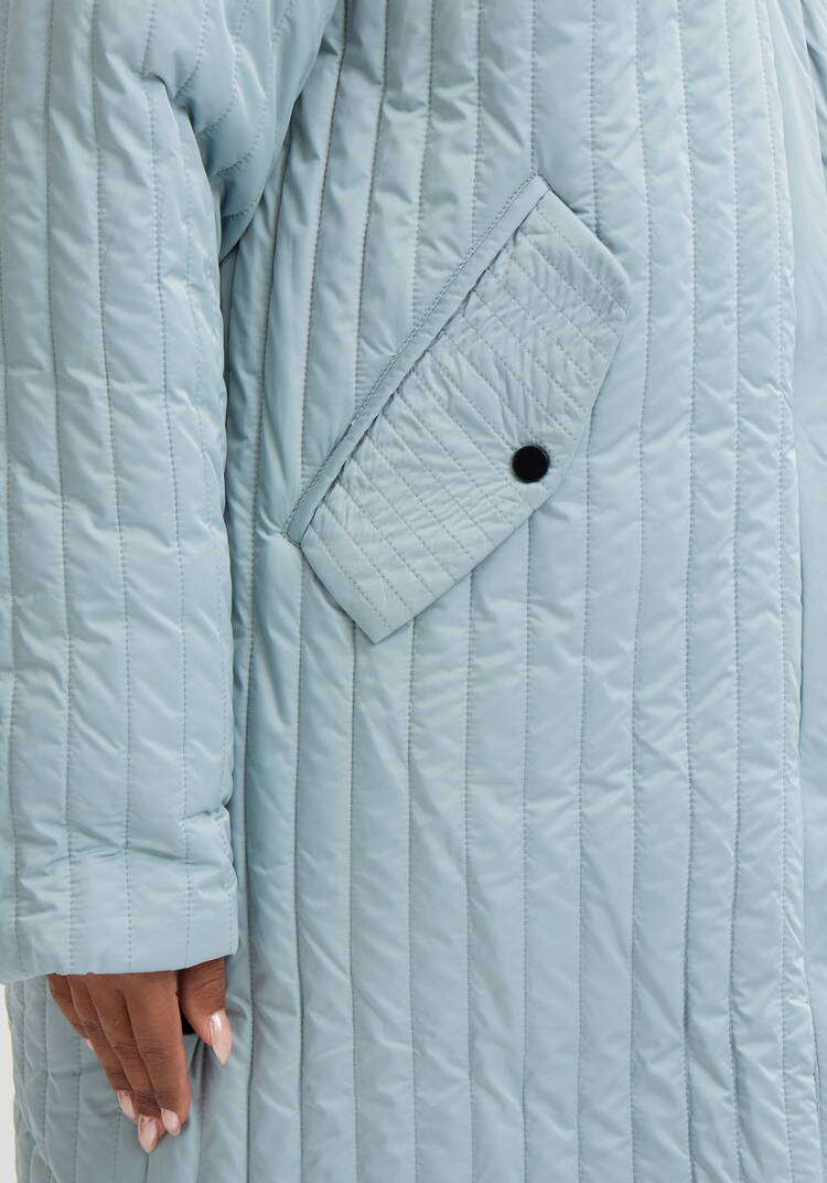 Куртка-пуховик прямого кроя шир.  750, рис. 23