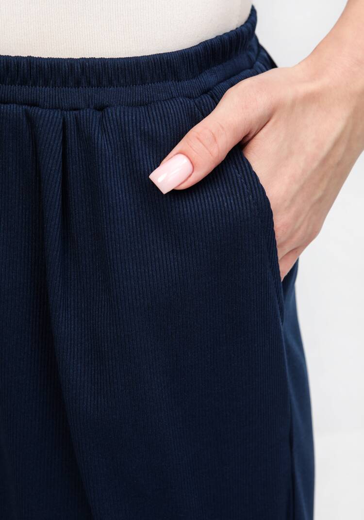 Брюки свободные от бедра с комфортным поясом шир.  750, рис. 5