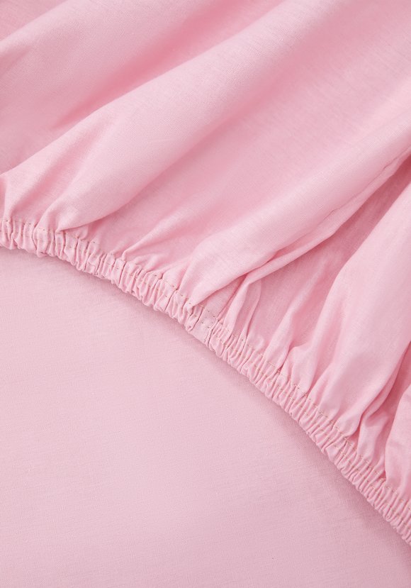 Простыня на резинке из поплина Облако снов шир.  580, рис. 18